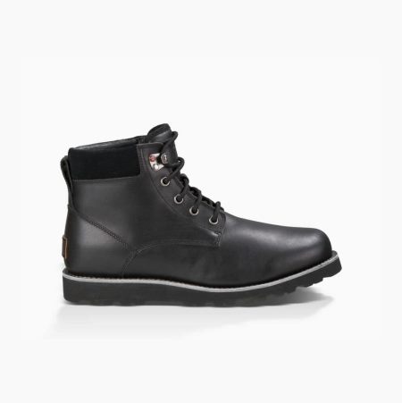 UGG Seton TL Black Work Boots for Men (DYZB98021)